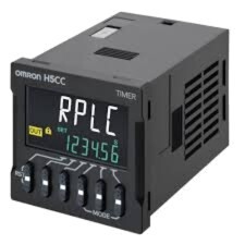 Timer SPDT OMRON 24VAC 12-48VDC soclu rotund montaj 45x45mm