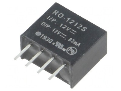 Convertor DC/DC 12V 1W 83mA foto