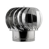 Terminal rotativ inox, Versia Lux, D 180 mm