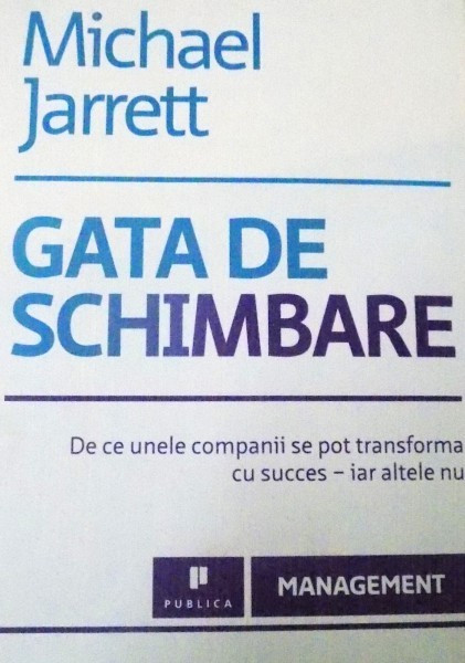 GATA DE SCHIMBARE DE MICHAEL JARRETT