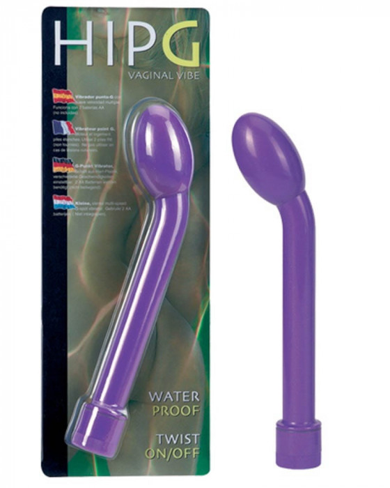 Vibrator Punctul G Hip Purple, G-Spot
