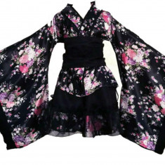 Pentru Cosplay Sakura Blossom Kimono Dress Costum Cosplay pentru Femei Tinuta de