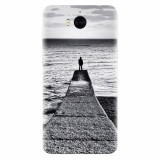 Husa silicon pentru Huawei Y5 2017, Abstract Dock Man Grey