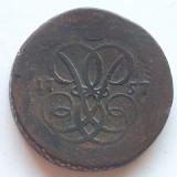 Rusia Țarista 2 copeici / kopeika 1757 Elisabeta