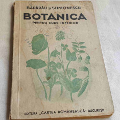 Carte de colectie anul 1944 BOTANICA - Manual pentru clasa II- a secundara