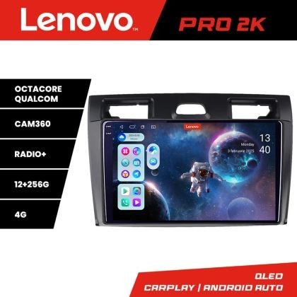 Navigatie Ford Fiesta MK5 2002-2008 Android radio gps internet 8 core QLED 2K 12+256 360 Lenovo CarStore Technology