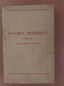 Istoria moderna. Manual pentru clasa a 8-a foto