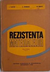 Rezistenta materialelor &ndash; I. Tudose (cateva sublinieri)