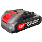 Cumpara ieftin Acumulator pentru scule electrice, M IMPORT, Li-ion, 5Ah, 48V, rosu/negru