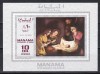 Manama 1969 - Pictură, Coliță, MNH, Nestampilat