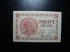 FRANTA 50 CENTIMES 1920 UNC