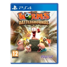 Joc Worms Battleground PS4 PlayStation 4, Second-Hand