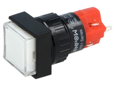 Comutator Push-Button SPDT 3A 250VAC foto
