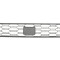 Grila bara de protectie Seat Ibiza, 10.2017-, Fata, Central, Aftermarket