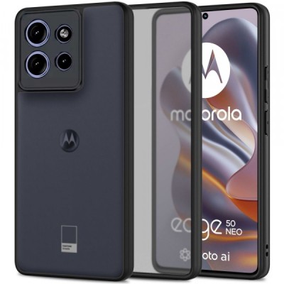 Husa pentru Motorola Edge 50 Neo, Tech-Protect, Magmat, Neagra foto