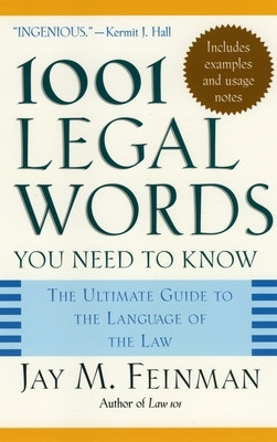 1001 Legal Words You Need to Know: The Ultimate Guide to the Language of the Law foto