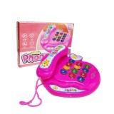 Cumpara ieftin Jucarie interactiva Telefon cu sunete si lumini, roz