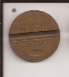 Moneda / Jeton Telefonic GETTONE TELEFONICO - ITALIA 7503
