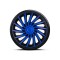 SET CAPACE ROTI 16` ALBASTRU-NEGRU CU INEL ALBASTRU 96915