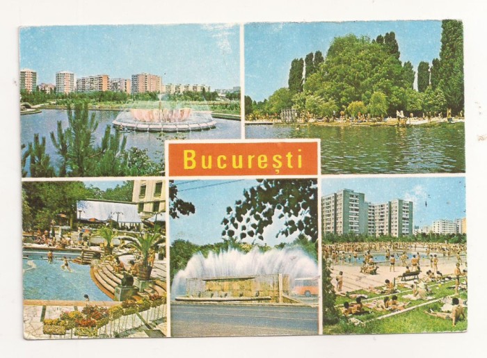 RF38 -Carte Postala- Bucuresti, circulata 1989