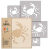 KIDS Șablon de plastic reutilizabile (5 buc) // CRAB