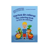 Matei si legumele vesele &ndash; Cartea de colorat