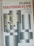 Studiul materialelor Nicolae Popescu