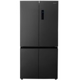 Frigider Side-By-Side Heinner HSBS-HM600MDNFDXE++, Multidoor, 600 l, Clasa E, No Frost, Inverter, Control Touch, Inox Antracit
