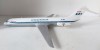 Macheta avion SAS Scandinavian Airlines DC-9-40 Sigtrygg Viking, SE-DBT, 40x30 cm, scara 1:95, 1:100