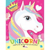 Unicorni. Carte de colorat cu activitati, Aramis