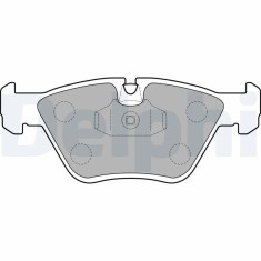DELPHI LP1843 set placute frana,frana disc foto