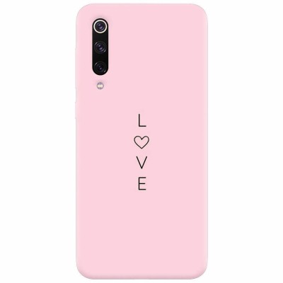 Husa silicon pentru Xiaomi Mi 9, Love foto