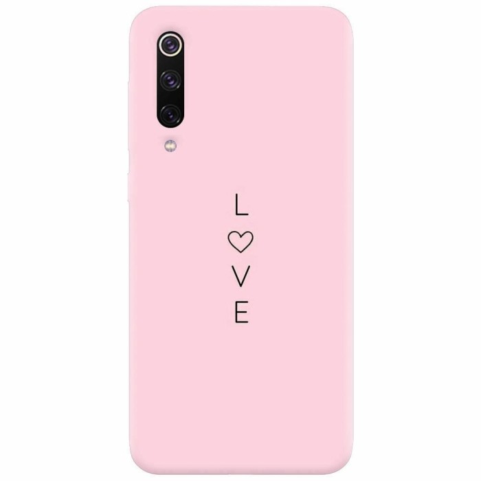 Husa silicon pentru Xiaomi Mi 9, Love