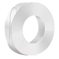 Banda dublu adeziva Zvzm, lungime 5 m, transparent, acril