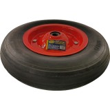 Roata semisolida pentru roaba, 14&#039;&#039;, ax 20mm, butuc 71mm, rulment, DSH, 411991