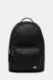Tommy Jeans rucsac culoarea negru, mare, uni, AM0AM13729