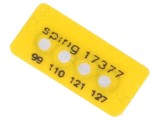 Indicator de Temperatură 5x11mm 99&deg;C-127&deg;C