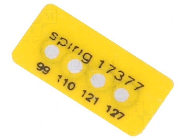 Indicator de Temperatură 5x11mm 99&deg;C-127&deg;C