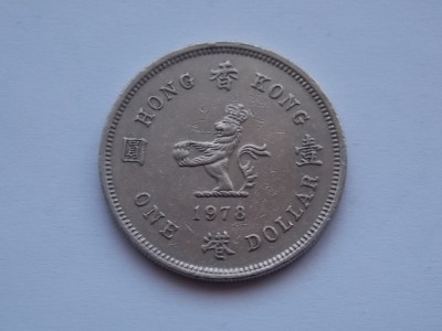 ONE DOLLAR 1978 HONG KONG foto