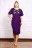Rochie De Seara Elisa Mov - 48Marimea, Yves