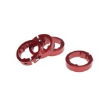 Set 4 inele fixare mansoane biciclete rosii