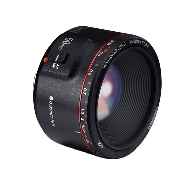 Obiectiv AutoFocus Yongnuo YN 50mm f1.8 II pentru Canon EOS