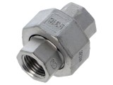 Conector dublu conic cu garnitură GEBO mamă-mamă 6340-014