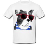 Cumpara ieftin Tricou &quot; Bulldog cu ochelari &quot;