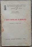 L&#039;arte popolare in Romania - Nicola Iorga// 1930