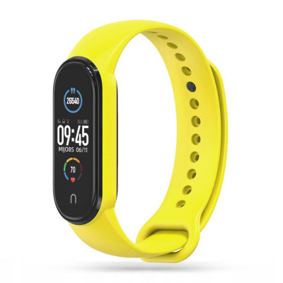 Curea Tech-Protect Iconband pentru Xiaomi Mi Smart Band 5/6/7/NFC Galben foto