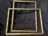 arta / design / vintage - lot rame model deosebit din lemn pentru fotografii sau diverse !