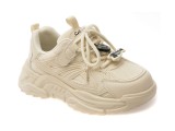 Cumpara ieftin Pantofi sport SELECTION KIDS albi, 2510, din material textil