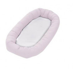 Salteluta cu protectie pentru bebelusi Baby Dan Cuddle Nest Baby Pink foto