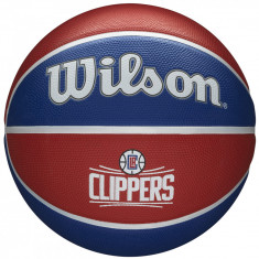 Mingi de baschet Wilson NBA Team Los Angeles Clippers Ball WTB1300XBLAC roșu foto